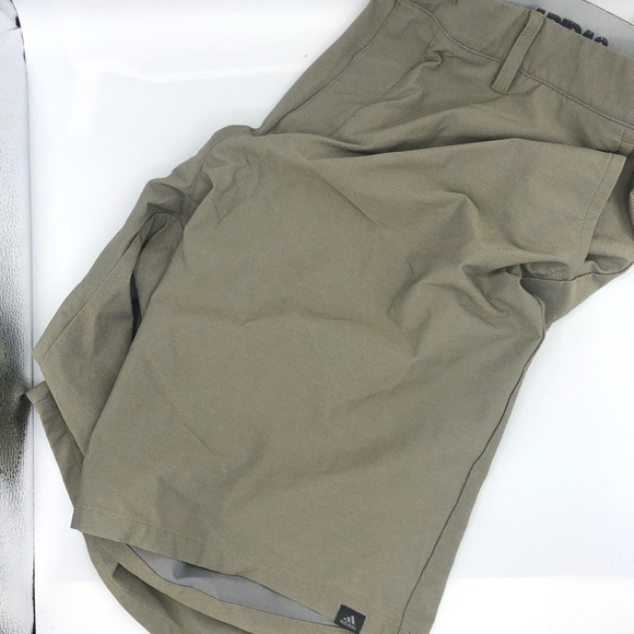 adidas Other - Adidas Khaki Athletic Material Performance Shorts